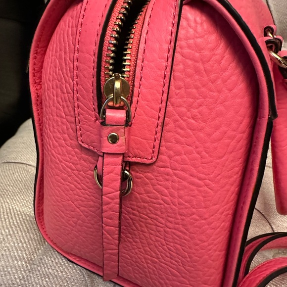 NWOT Kate Spade Coral Satchel with Perforated Design - Picture 9 of 13